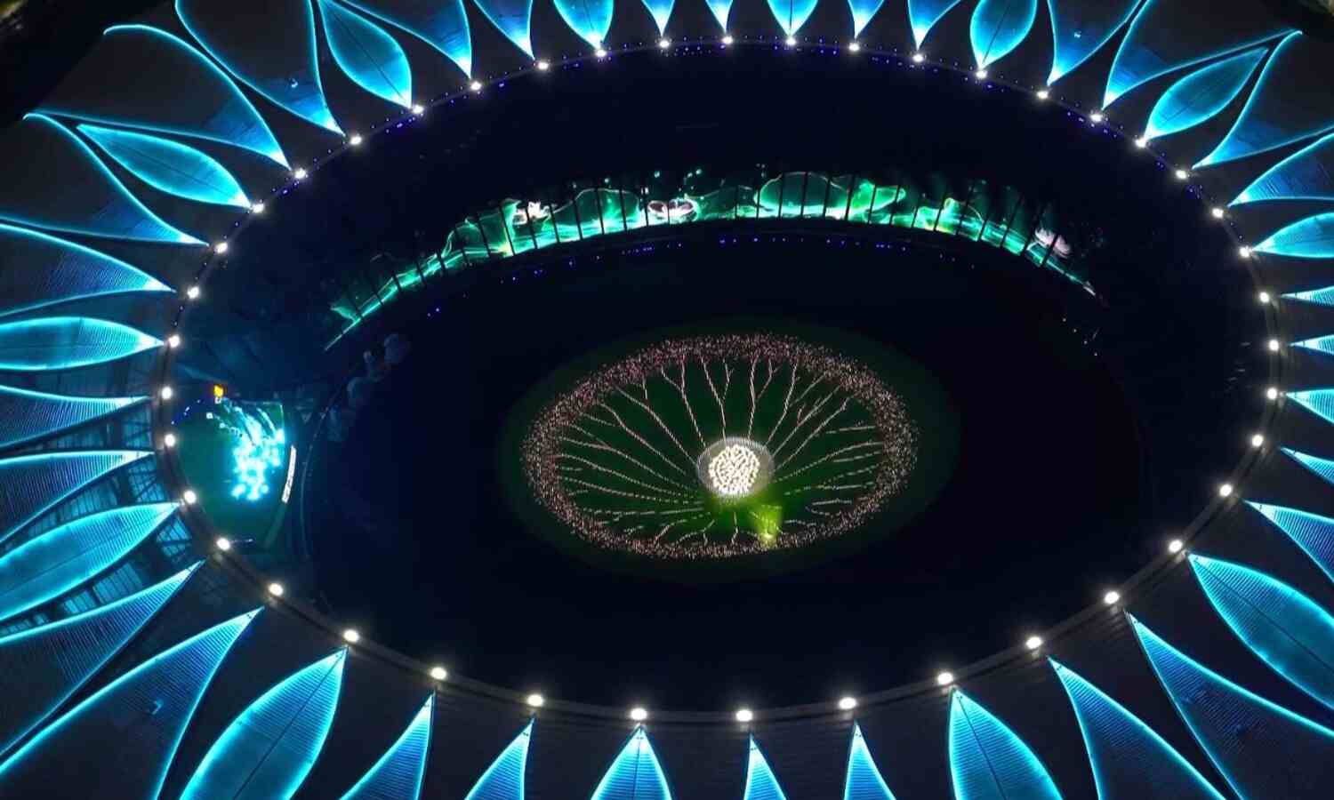 AI-generated flowers of lotus and osmanthus are... ... Asian Games 2023 Closing ceremony live: 19th Hangzhou Asian Games declared closed