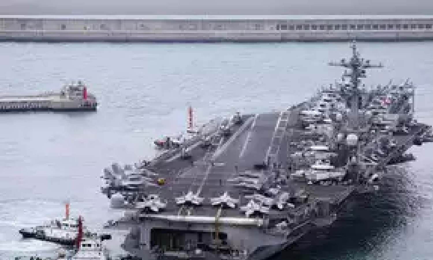 US aircraft carrier arrives in South Korea, days after North Korea test-fired missiles