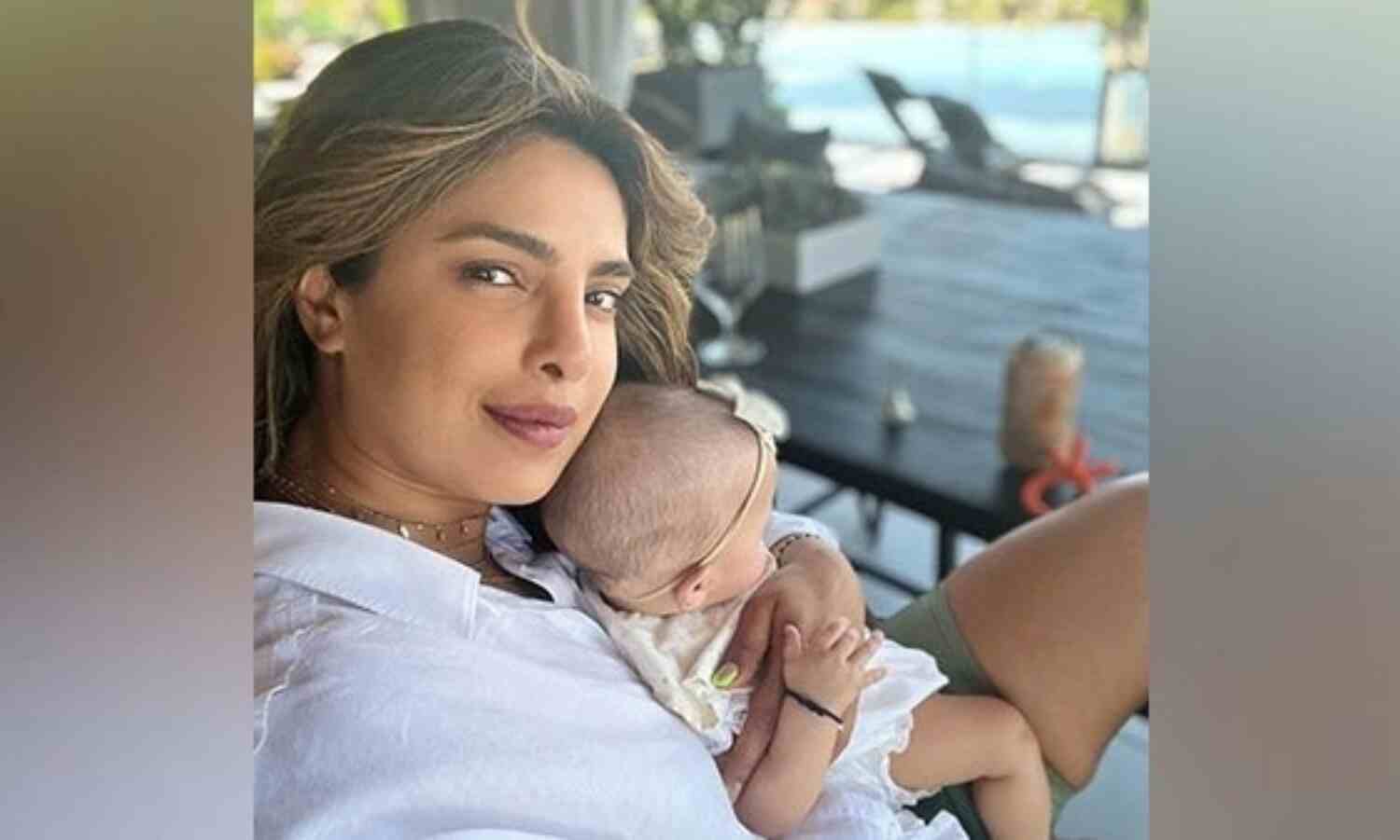 Its Glam up day for Priyanka Chopra and her daughter Malti Marie