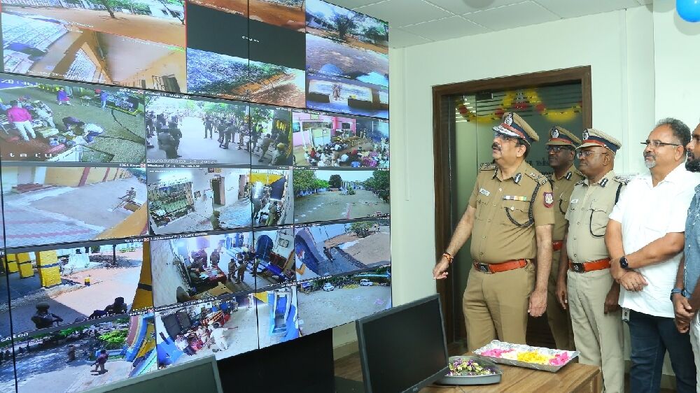 Prison depts command & control centre starts functioning in Egmore
