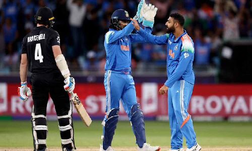 India top Group A with win over New Zealand, to face Australia in semis
