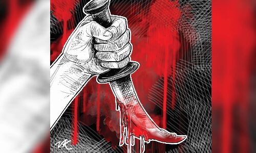 Kancheepuram man out on conditional bail stabbed at Acharapakkam police station Kancheepuram man out on conditional bail stabbed at Acharapakkam police station