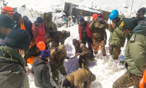 Bodies of four more missing workers recovered from avalanche site, rescue operation ends