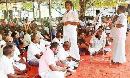 Fisherfolk protest in Rameswaram intensifies, threaten self-immolation