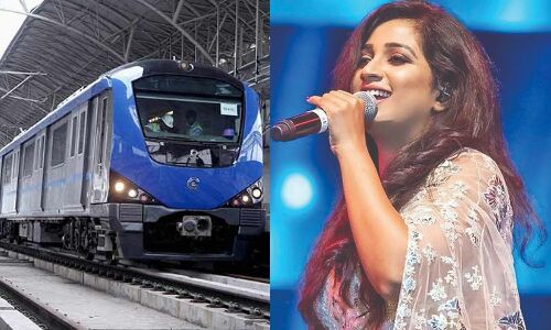 Chennai Metro Rail offers passes for Shreya Ghoshals concert attendees Chennai Metro Rail offers passes for Shreya Ghoshals concert attendees