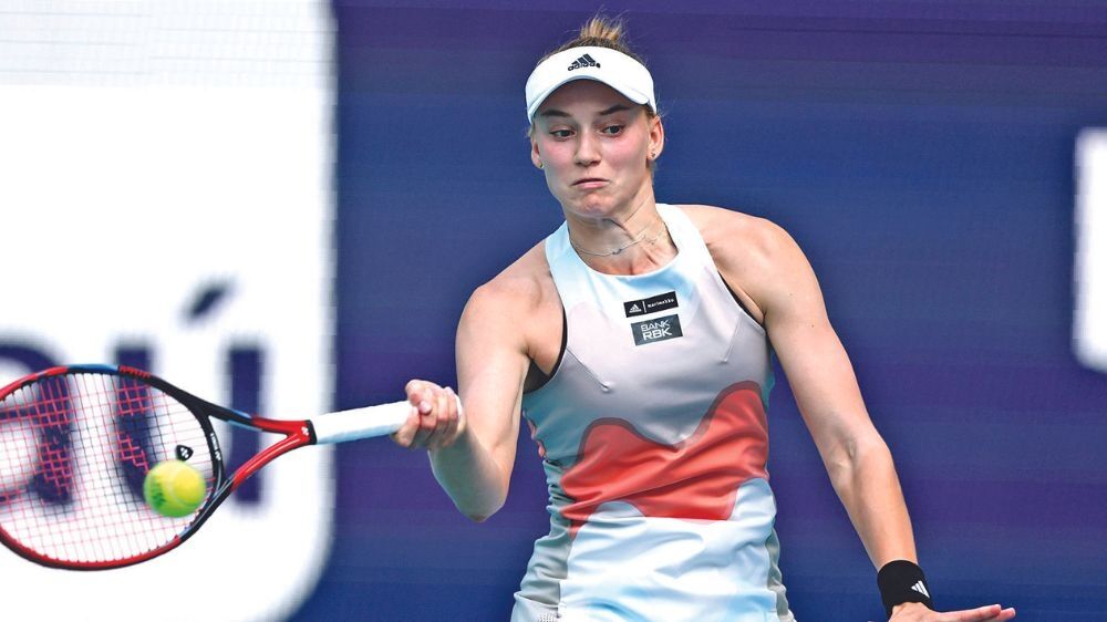 Rybakina beats Elise Mertens to reach quarter-finals