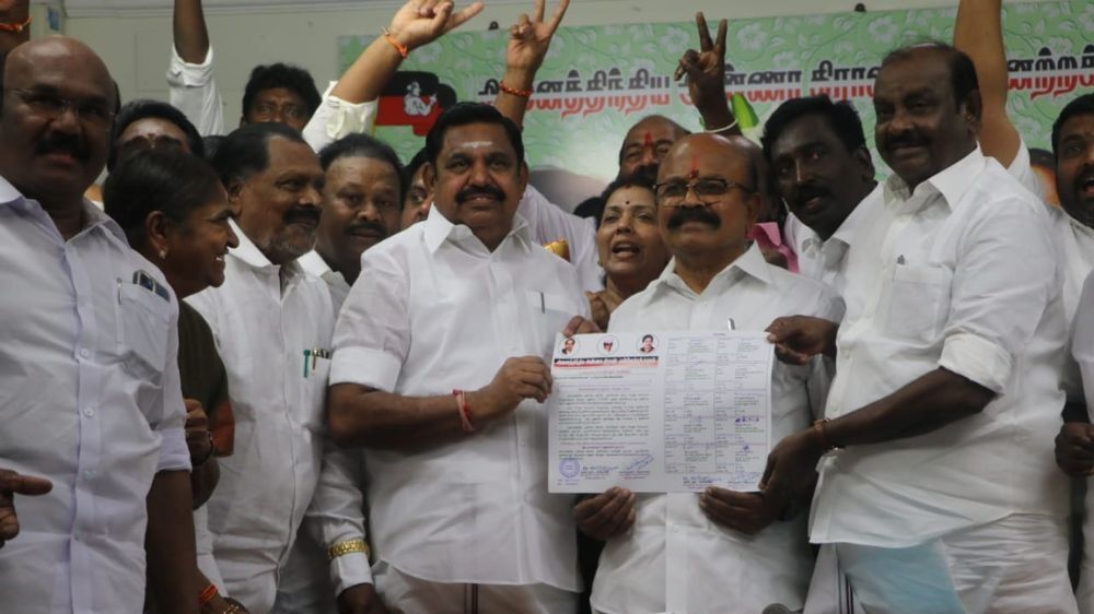 EPS becomes AIADMK general secretary after HC ruling