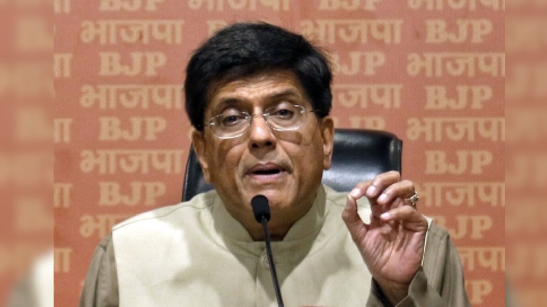 Congress not letting Parliament function, says Piyush Goyal
